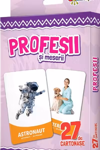 27 de cartonase. Profesii si meserii