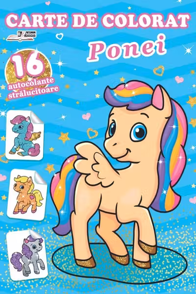Ponei - Carte de colorat