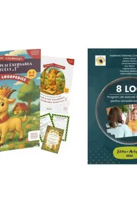 Pachet Printul Topi si exersarea sunetului T si 8 LOG - Florentina Galbinasu, Ecaterina Vrasmas