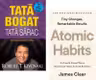 Pachet 2 carti: Tata bogat, tata sarac si Atomic Habits, Robert T. Kiyosaki si James Clear