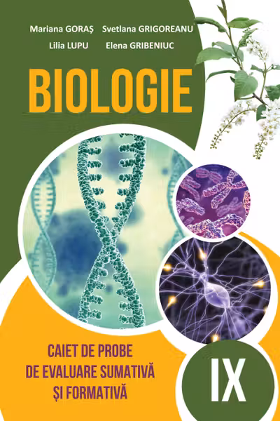 Biologie cl 9 cl probe de evaluare 2022