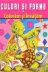 Culori si forme - broaste/ carte de colorat
