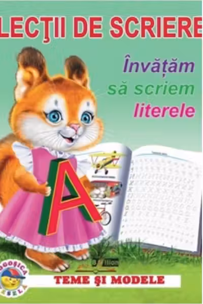 Lectii de scriere. Invatam sa scriem literele