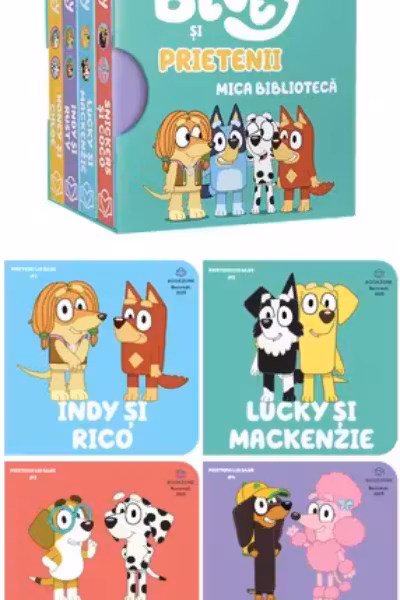 Bluey si prietenii. Mica biblioteca, Bluey
