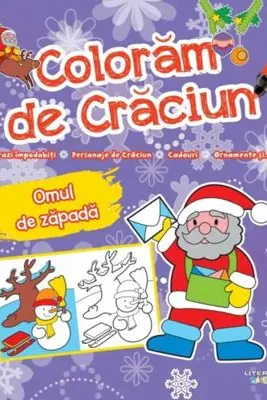 PICTAM DE CRACIUN. Omul de zapada
