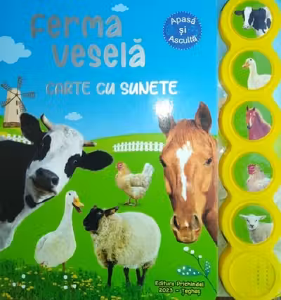 Ferma veselă. Carte cu sunete