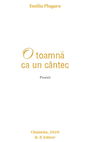 O toamna ca un cantec