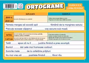 Pliant Ortograme. Clasa a 2-a, limba romana