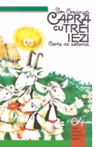Capra cu trei iezi - carte de colorat (Carti pentru copii)