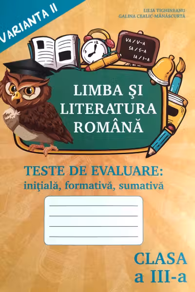 Limba romana cl.3 Teste de evaluare v.2