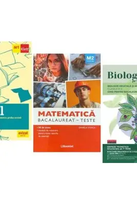 Pachet Bacalaureat 2026. Eseul. Pregatire individual, a pentru proba scrisa, Matematica M2 Tehnologic si Biologia pe intelesul tuturor Clasele 9-10 - Liliana Paicu, Daniela Stoica, Maria Ioana Cazan