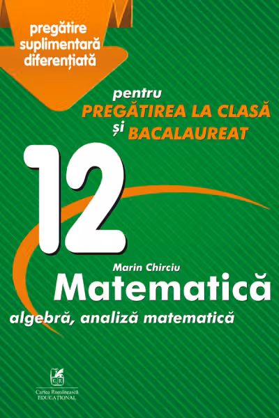 Matematică - Clasa 12