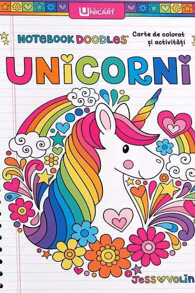 Unicorni. Carte de colorat si activitati