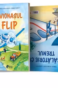 Avionasul Flip. O calatorie cu trenul