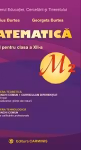 Matematica M2. Manual pentru clasa a XII-a