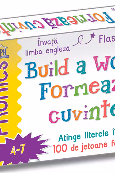 Build a Word. Formează cuvinte. 100 de jetoane