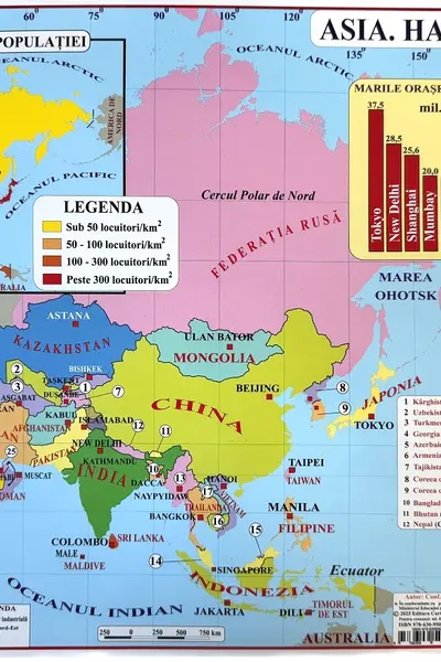 Harta Asia A3