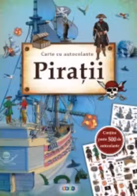 Piratii. Carte cu autocolante