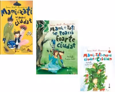 Pachet Mami si tati se poarta ciudat, 3 volume