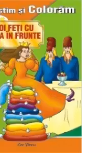 Povestim si coloram - Doi feti cu stea in frunte