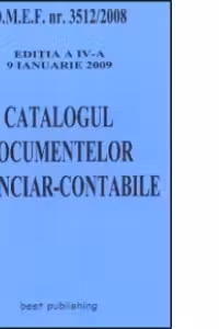 Catalogul documentelor financiar-contabile
