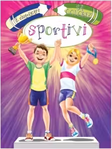 E distractiv sa colorez sportivi - Adrian Barbu (ilustrator)