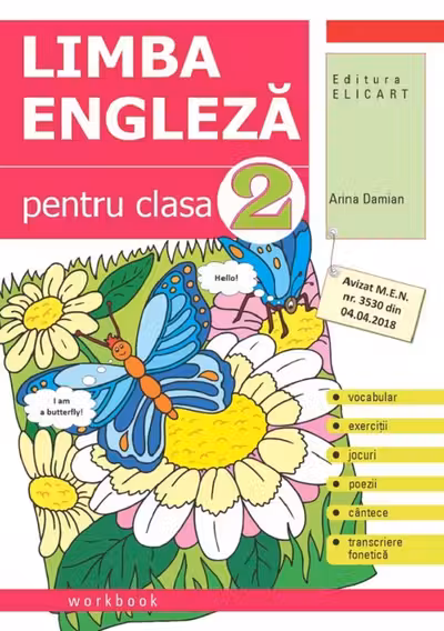 Limba engleză pentru clasa a II-a