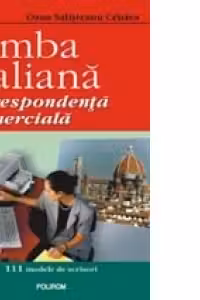 Limba italiana. Corespondenta comerciala