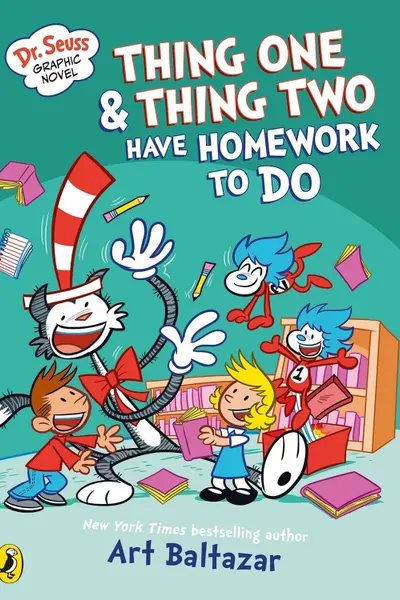 Thing One & Thing Two Have Homework to Do