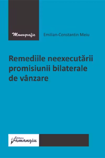 Remediile neexecutarii promisiunii bilaterale de vanzare