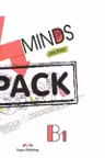 Curs limba engleza 4 Minds B1. Caiet si gramatica cu digibook app