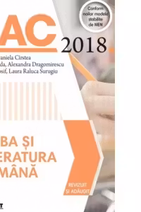 Bacalaureat 2018 - Limba si literatura romana