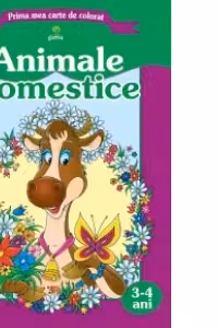Prima mea carte de colorat - Animale domestice
