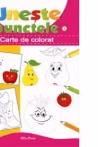 Uneste punctele Nr.5 - carte de colorat