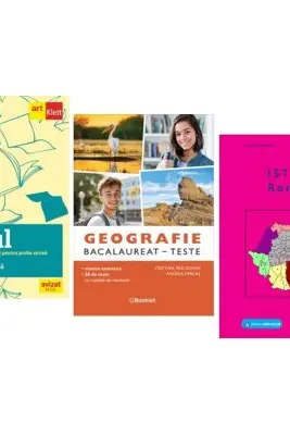 Pachet Bacalaureat Limba romana, Geografie si Istoria romanilor - Liliana Paicu, Cristina Moldovan, Gheorghe Dondorici