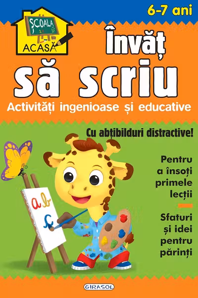 Scoala acasa - Invat sa scriu 6-7 ani