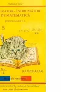 Memorator - Indrumator de matematica. Clasa a V-a