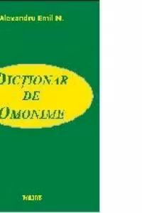 Dictionar de omonime