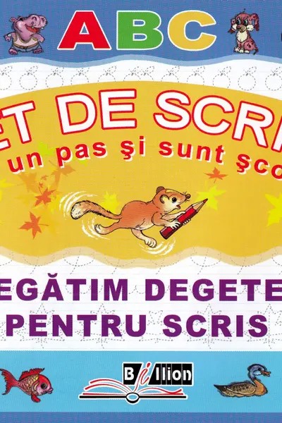 Pregatim degetele pentru scris. Caiet de scriere
