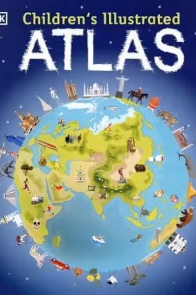 Childrens Illustrated Atlas (DK Children& 39;s Illustrated Atlases)