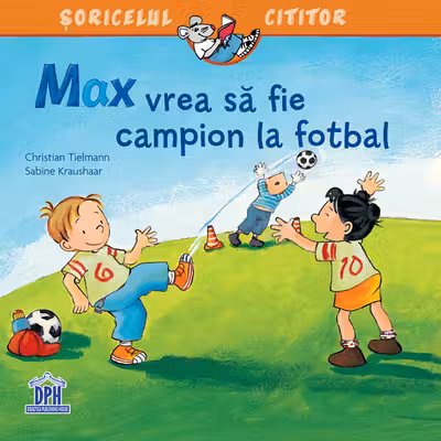 Max vrea sa fie campion la fotbal
