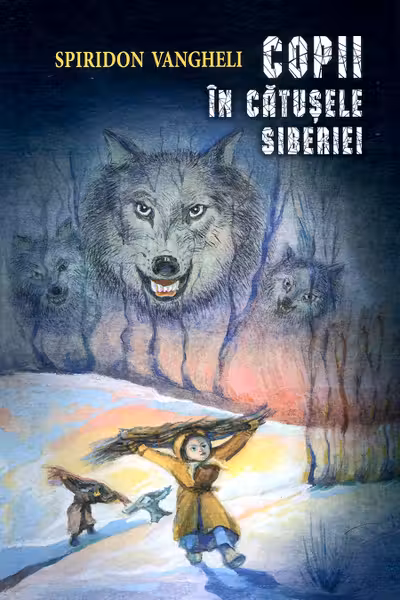 Copii in catusele Siberiei