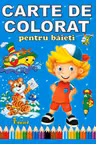 Carte de colorat pentru baieti 