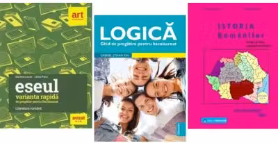 Pachet Bacalaureat Limba si literatura romana Eseul, Logica si Istoria romanilor - Liliana Paicu, Gabriel Stefan Ion, Gheorghe Dondorici