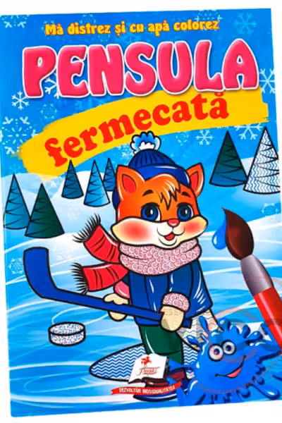 Pensula fermecata-iarna/Pisica