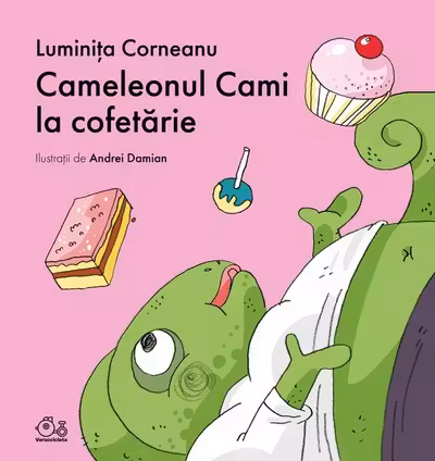 Cameleonul Cami la cofetarie