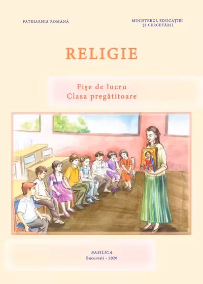 Religie fise de lucru Clasa pregatitoare