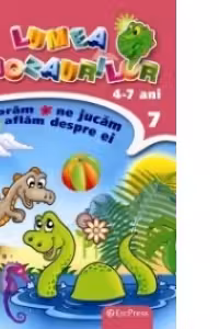 In lumea dinozaurilor nr. 7. Coloram, ne jucam, aflam despre ei (4-7 ani)
