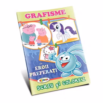 Grafizme cu eroii preferati 3+