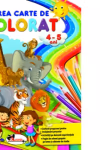 Marea carte de colorat 4-5 ani
